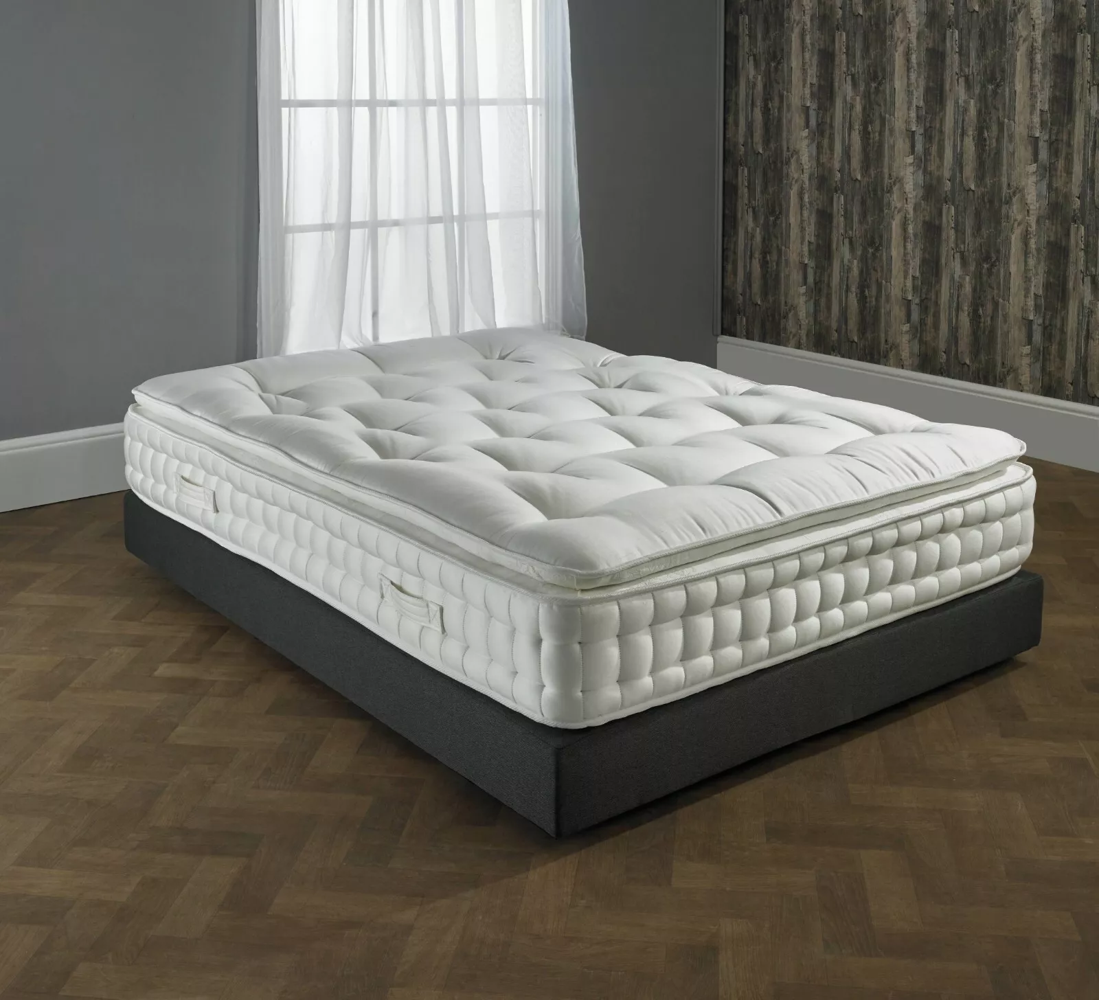 Pillow Top 1000-5000 Pocket Sprung Mattress, Hand 